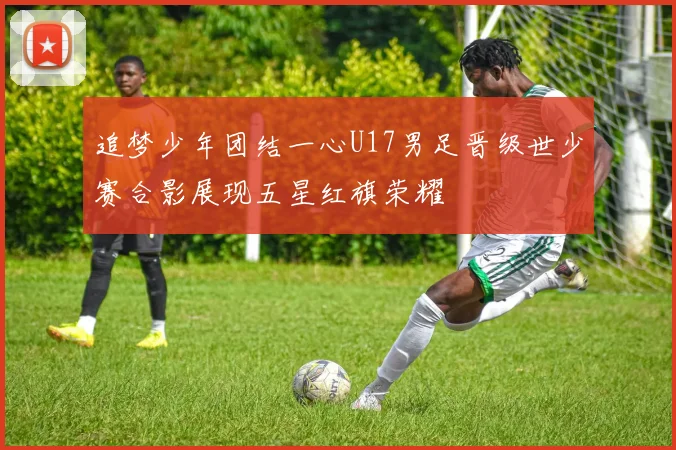 追梦少年团结一心U17男足晋级世少赛合影展现五星红旗荣耀